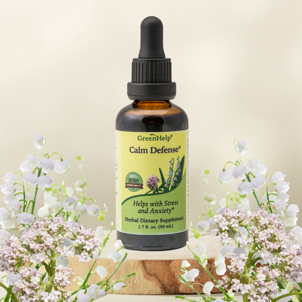 Calm Defense Drops - 1 fl. oz - Natural Stress Relief & Relaxation
