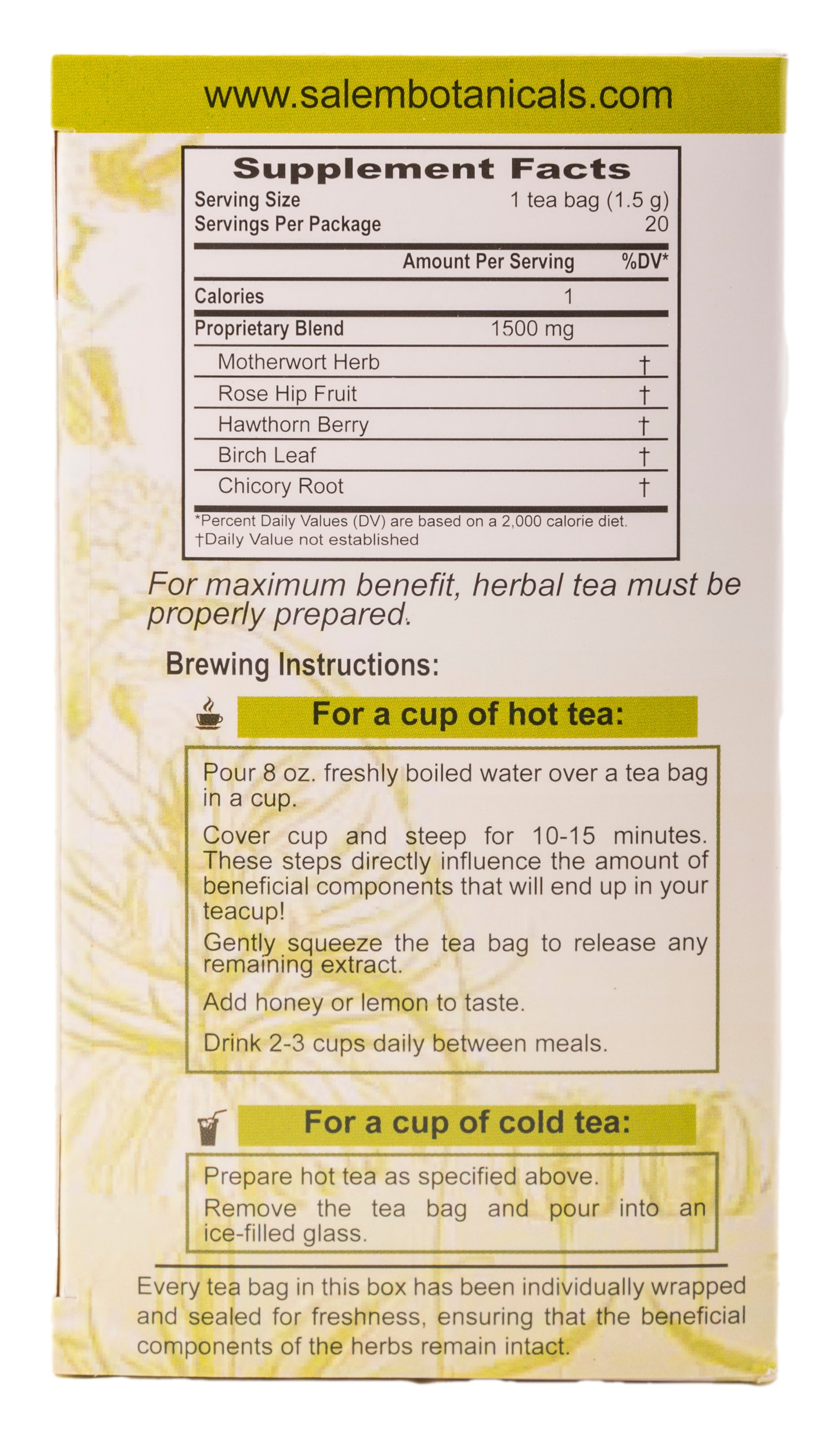Blood Pressure Support Tea