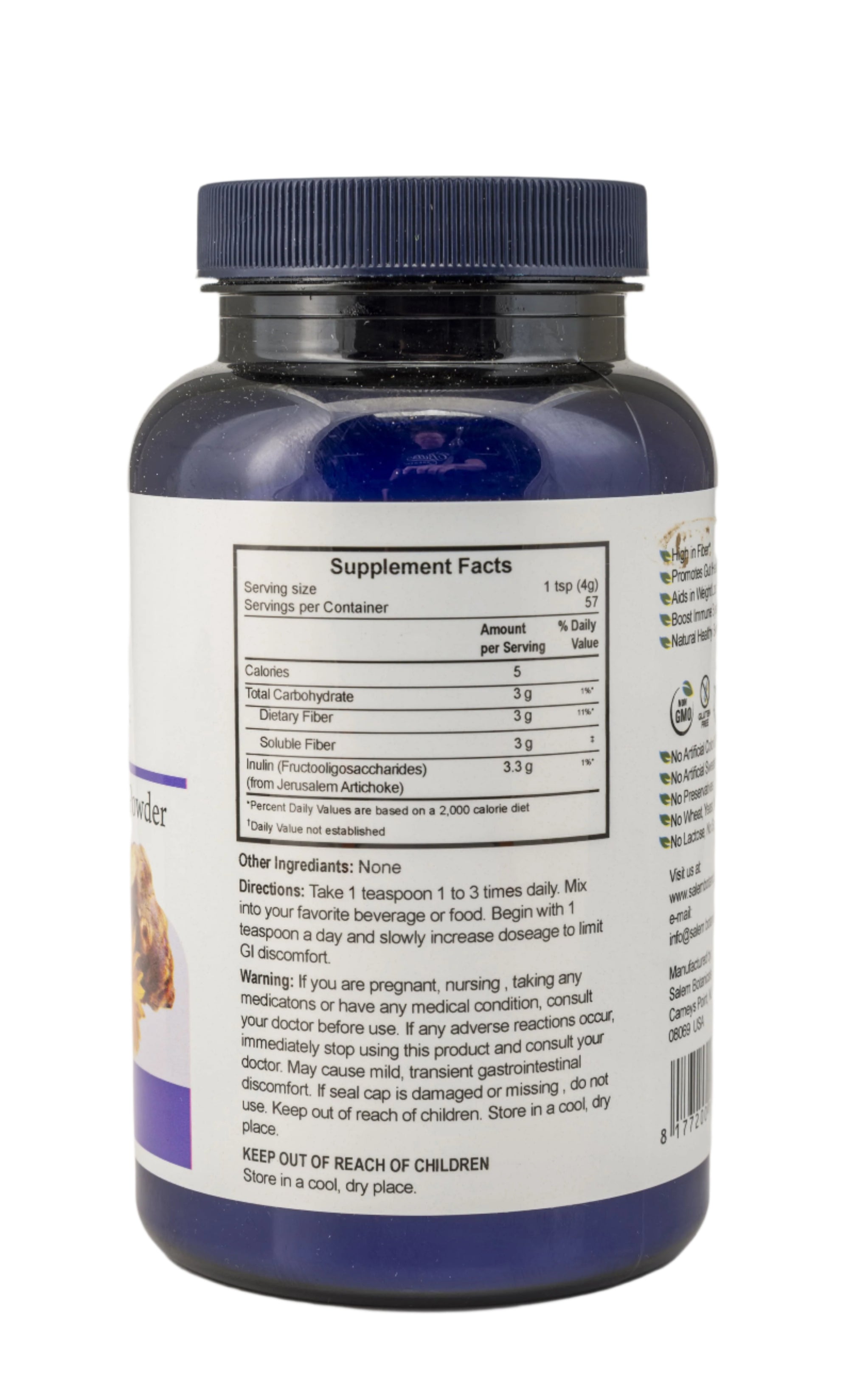 Jerusalem Artichoke Powder