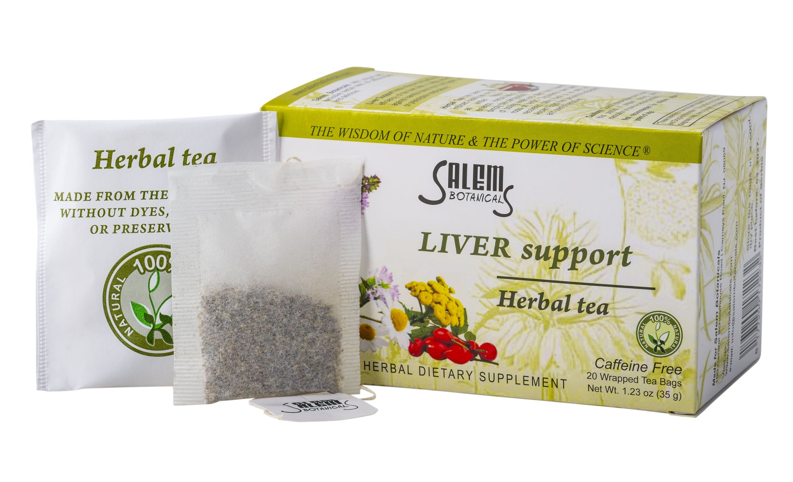 Liver Support Tea - 20 Tea Bags - Supports Liver Health & Natural Detoxification