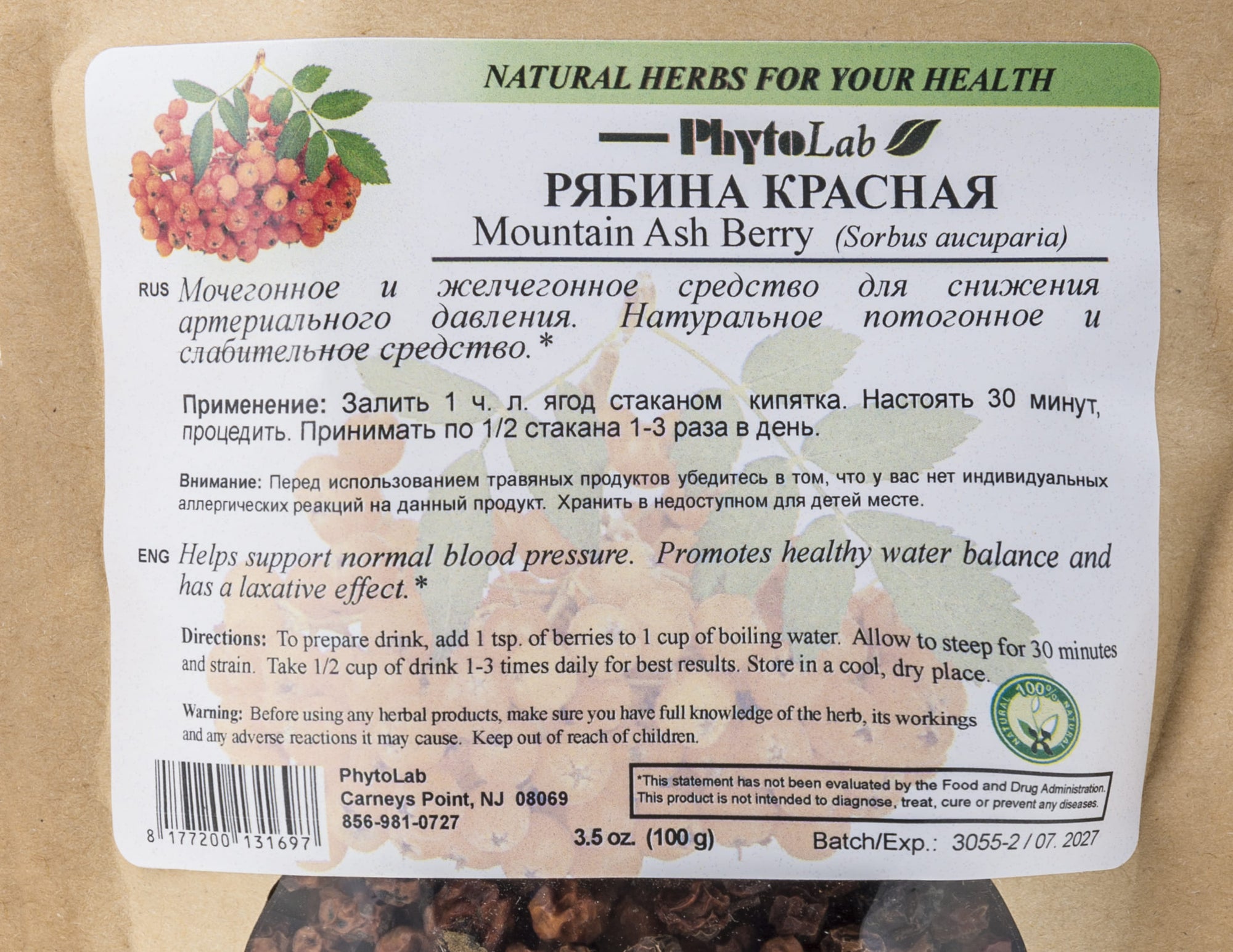 Mountain Ash Berry