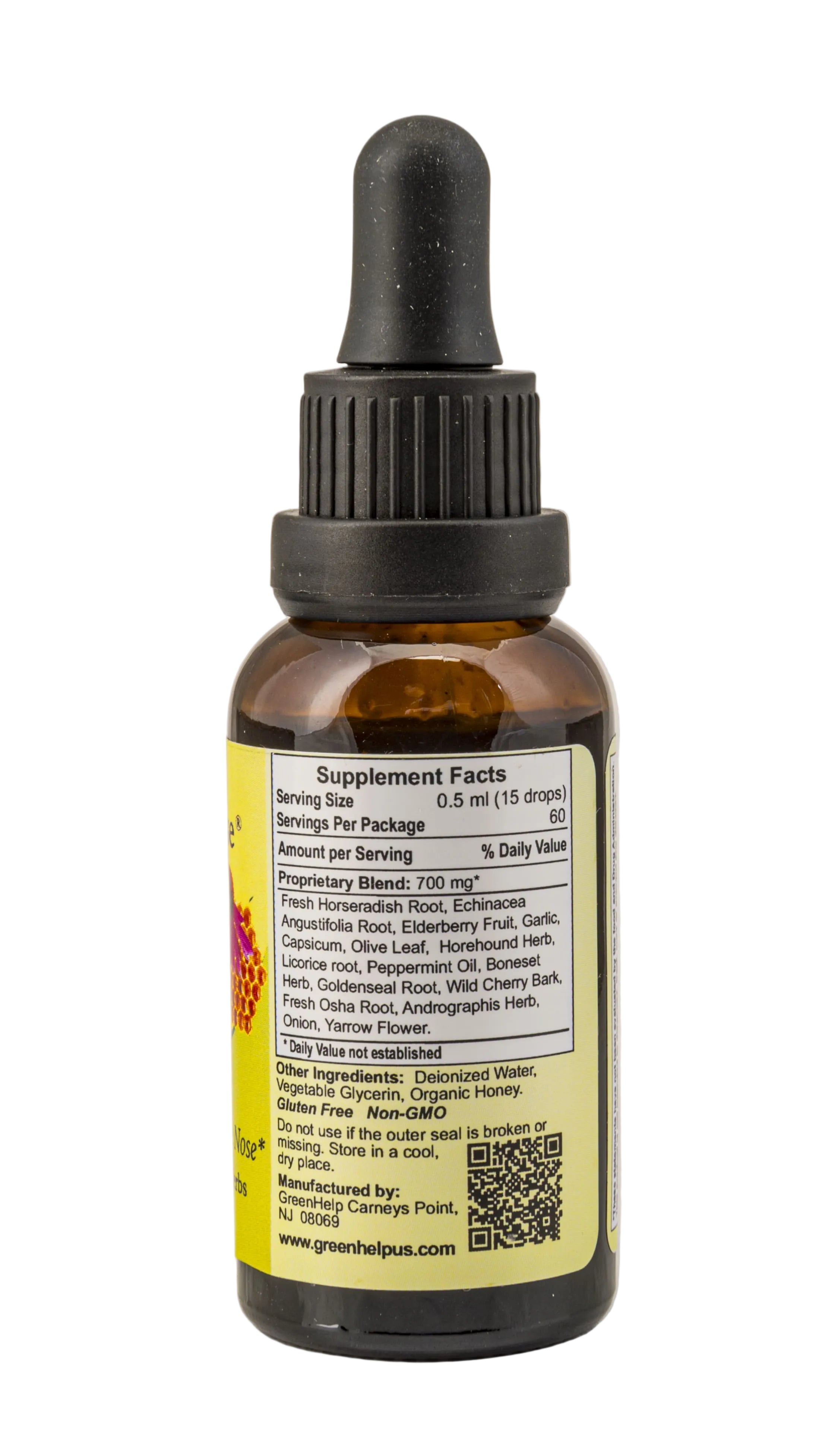 Nasal Defense Drops - 1 fl. oz - Herbal Drops for Nasal & Respiratory Support