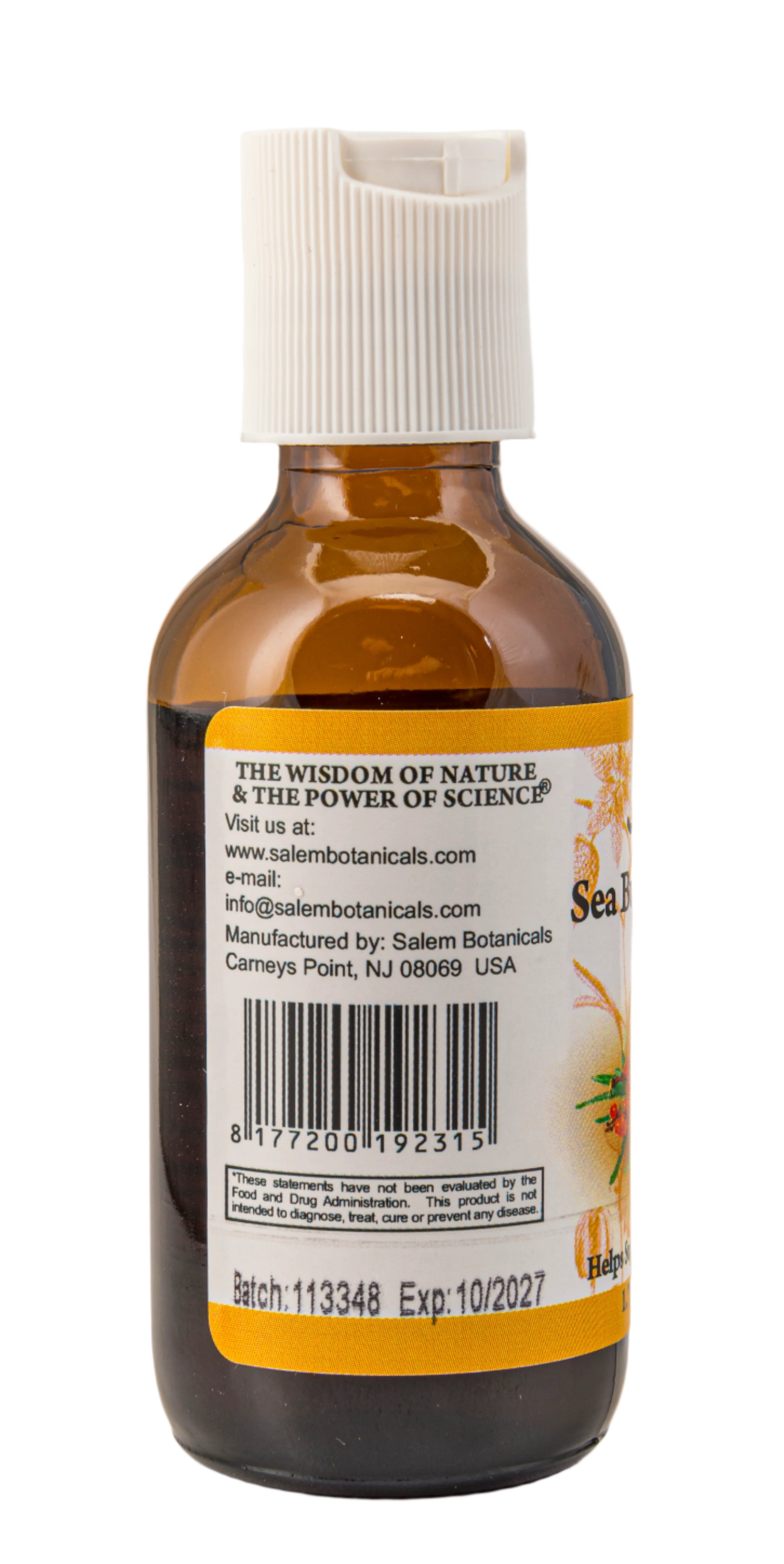 Sea Buckthorn Oil (external)