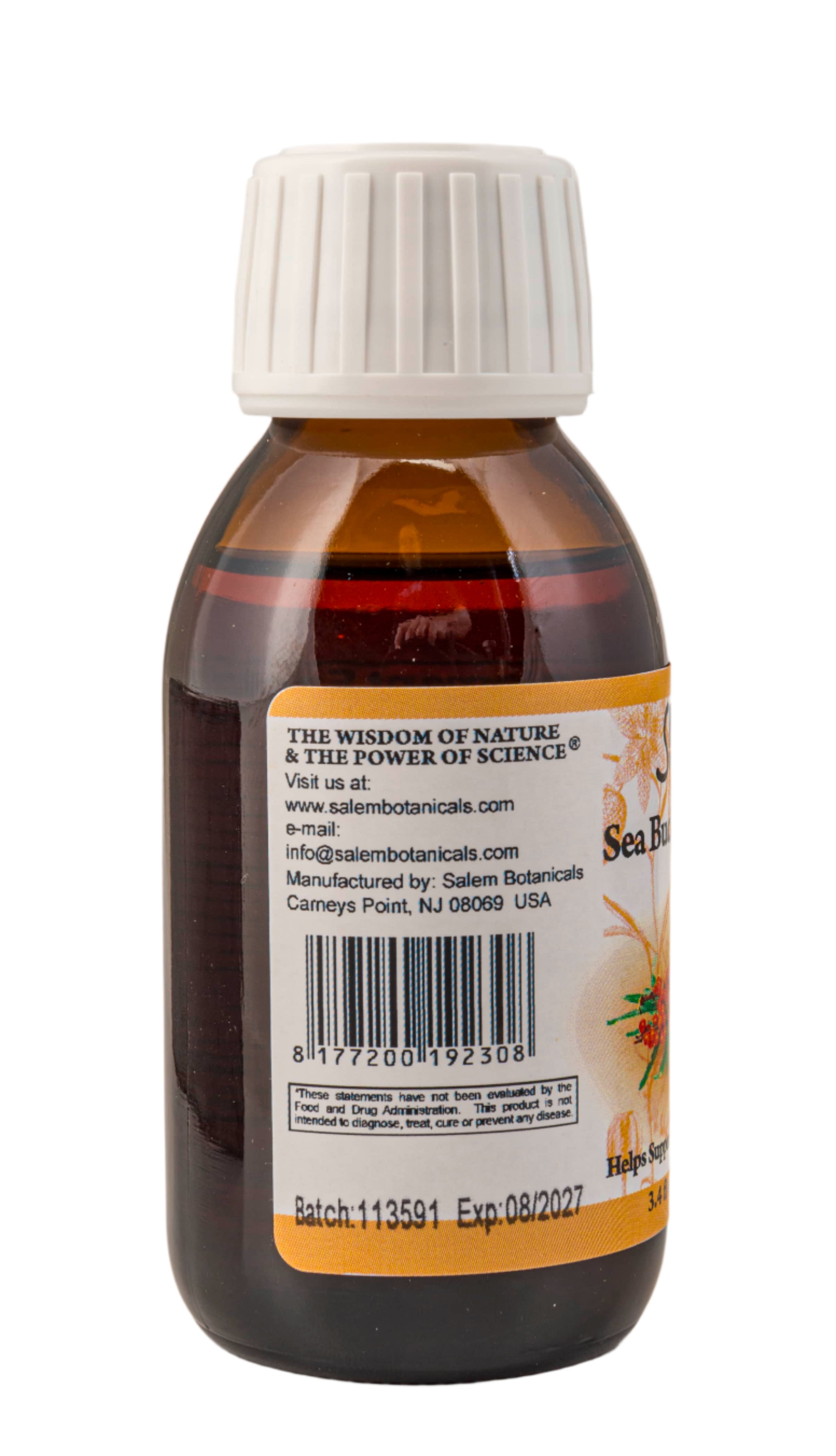 Sea Buckthorn Oil - 100ml Digestive Health Herbal Oil
