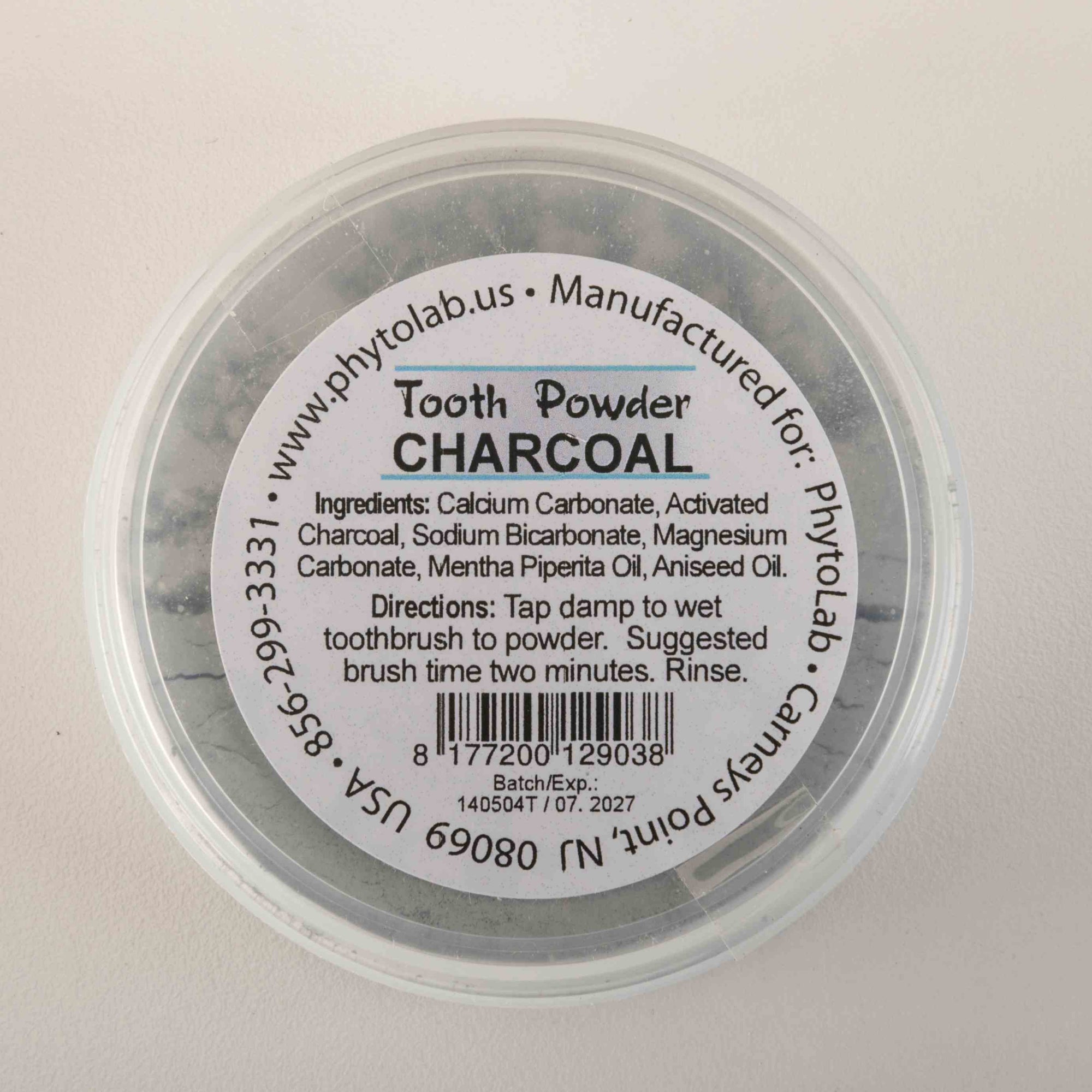 Charcoal Tooth Powder