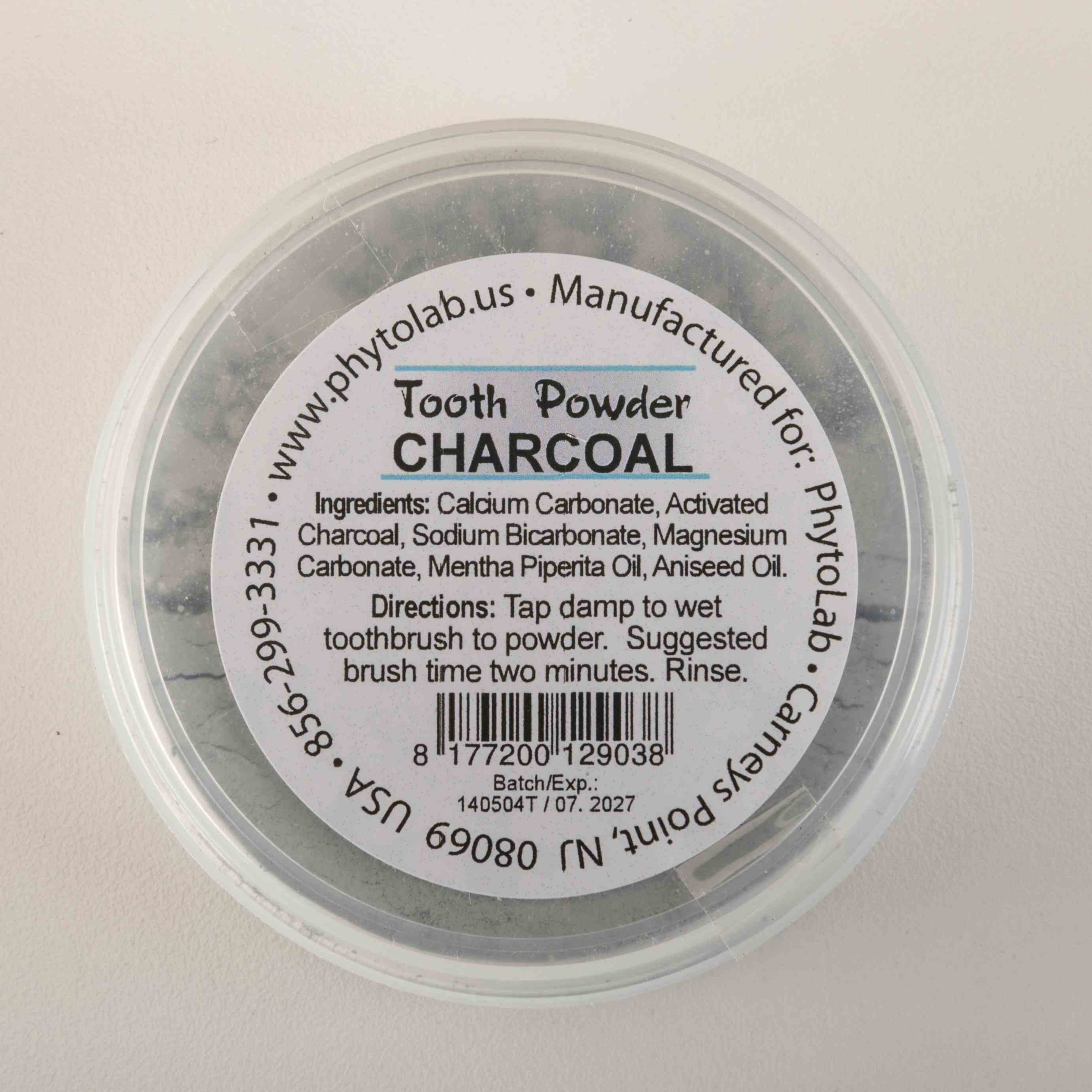 Charcoal Tooth Powder