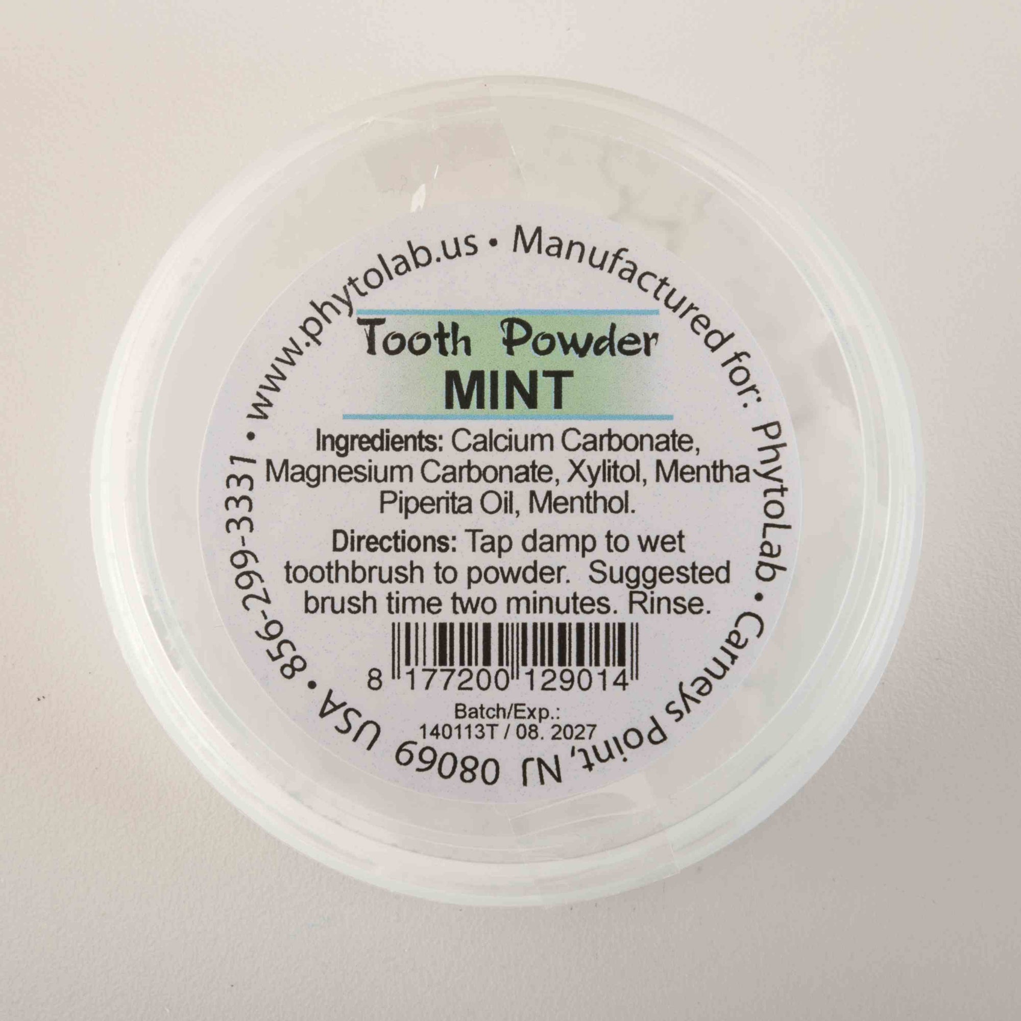 Mint Tooth Powder