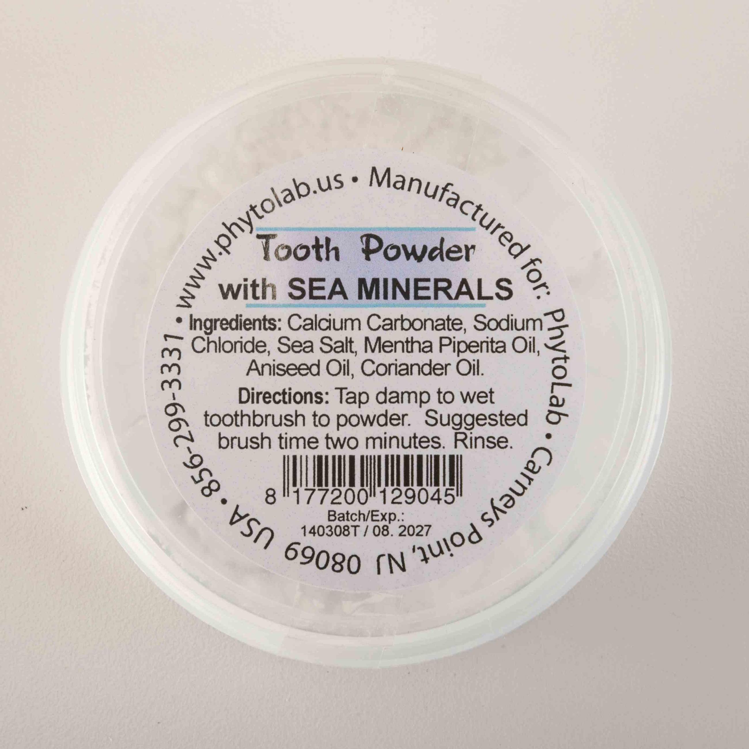 Sea Mineral Tooth Powder