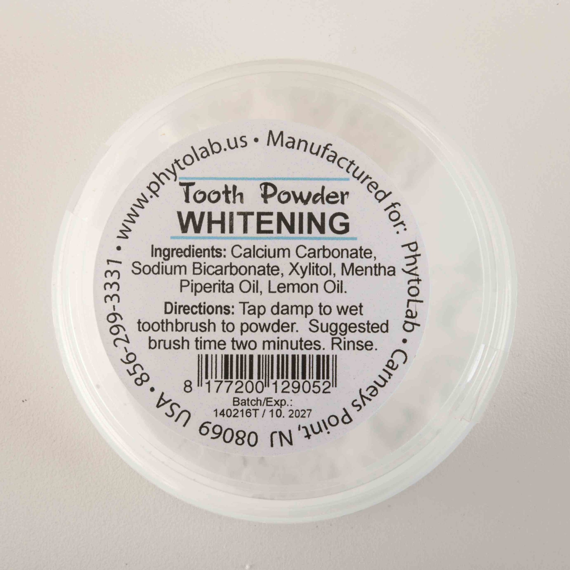 Whitening Tooth Powder