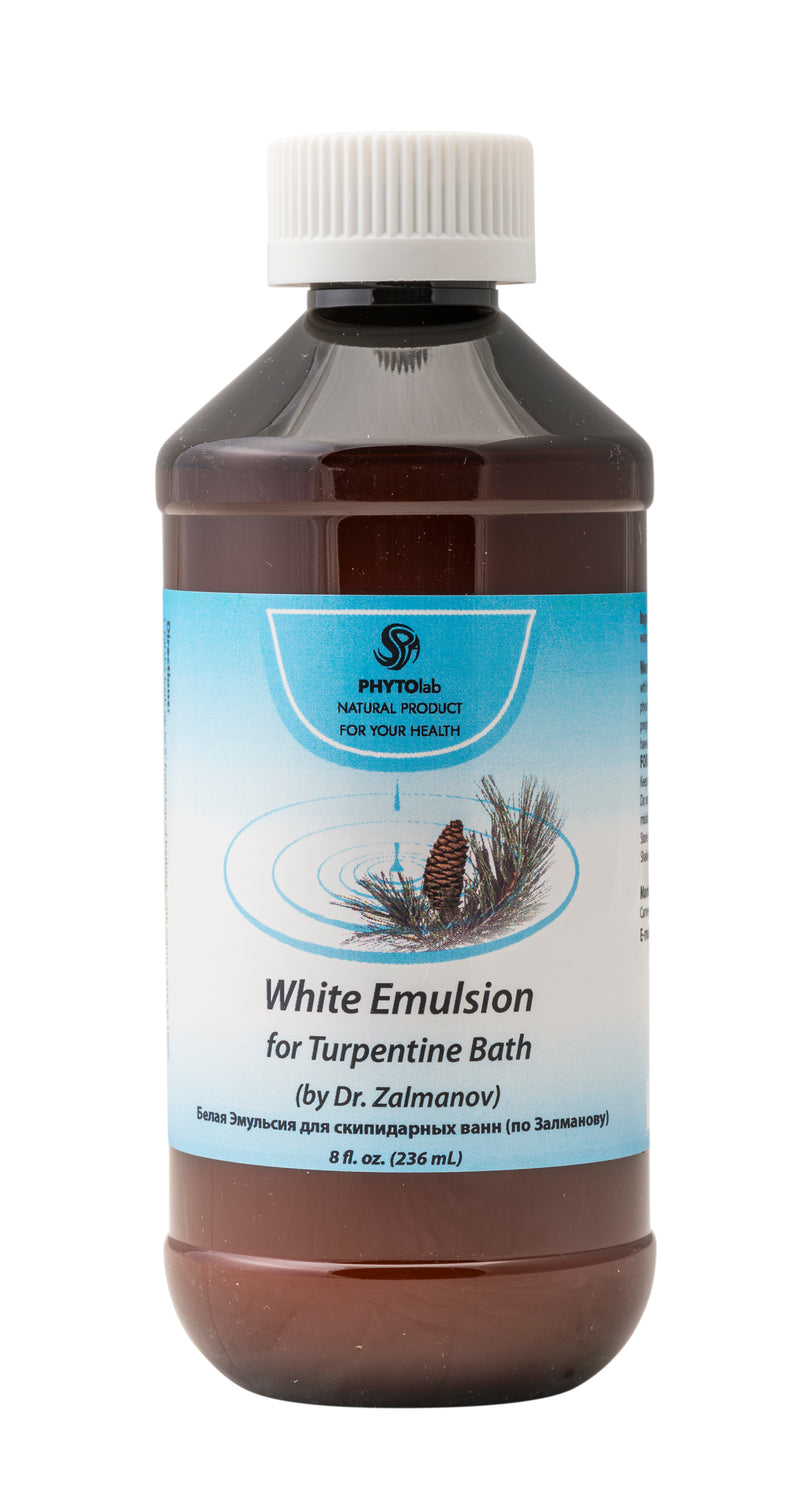 White Turpentine Rejuvenating Bath Emulsion by Dr. Zalmanov