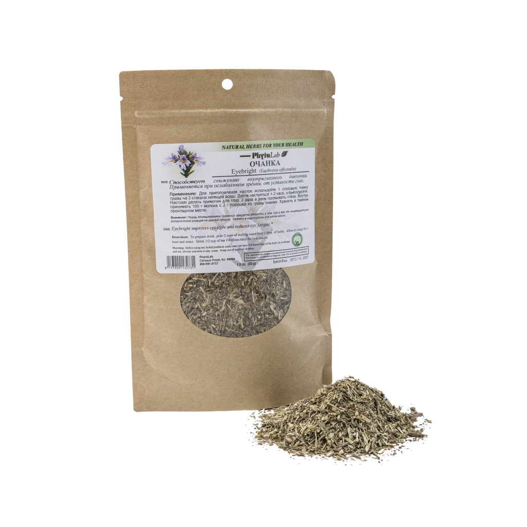 Eyebright - 1.8 oz (50 g) - Herbal Supplement for Eye Health, Vision Support & Eye Fatigue Relief
