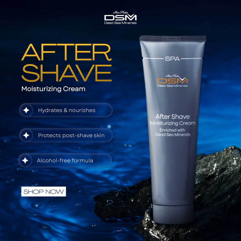 After-Shave Moisturizing Cream – Calms Irritation, Hydrates & Prevents Dryness