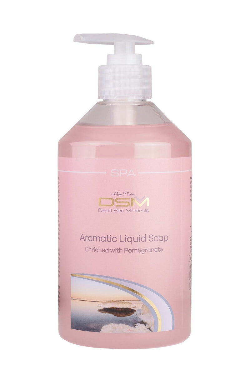 Aromatic Liquid Soap Enriched with Pomegranate