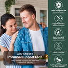 Immune Support Tea - 20 Tea Bags - Herbal Tea for Immune Defense & Daily Vitality