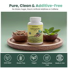 Ashwagandha Capsules - 100 Capsules - Natural Adaptogen for Stress Relief, Sleep Support & Cognitive Function