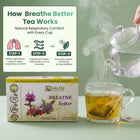 Breathe Better Tea - 20 Tea Bags - Herbal Tea For Respiratory & Lung Support