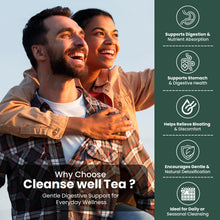 Cleanse Well Tea - 20 Tea Bags - Herbal Tea for Digestive Health & Gentle Detox