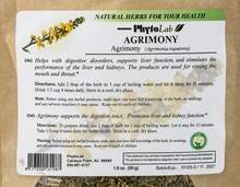 Agrimony Herb - 1.8 oz (50 g) - Dried Herb Herbal Tea for Digestive Support, Liver Health & Kidney Function