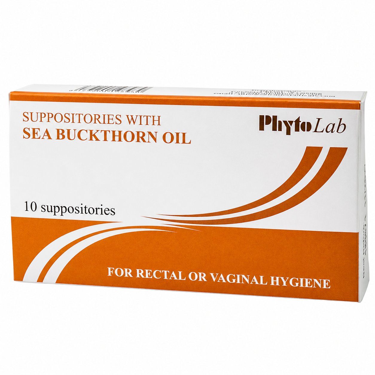 Sea Buckthorn Suppositories -  10 Suppositories - Natural Remedy for Hemorrhoid Relief, Tissue Healing & Inflammation Reduction