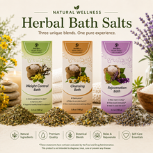 Herbal Bath Salts | Natural Wellness Soaks