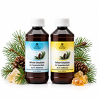 White & Yellow Turpentine Rejuvenating Bath Emulsions