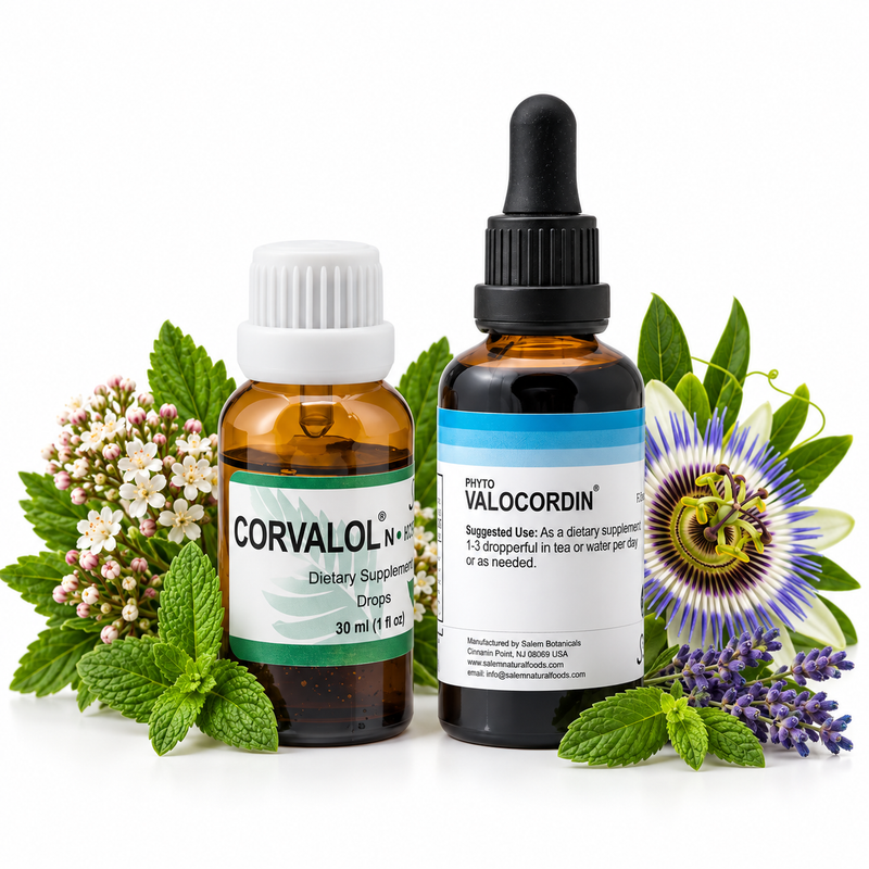 Corvalol N Drops + Phytovalocordin