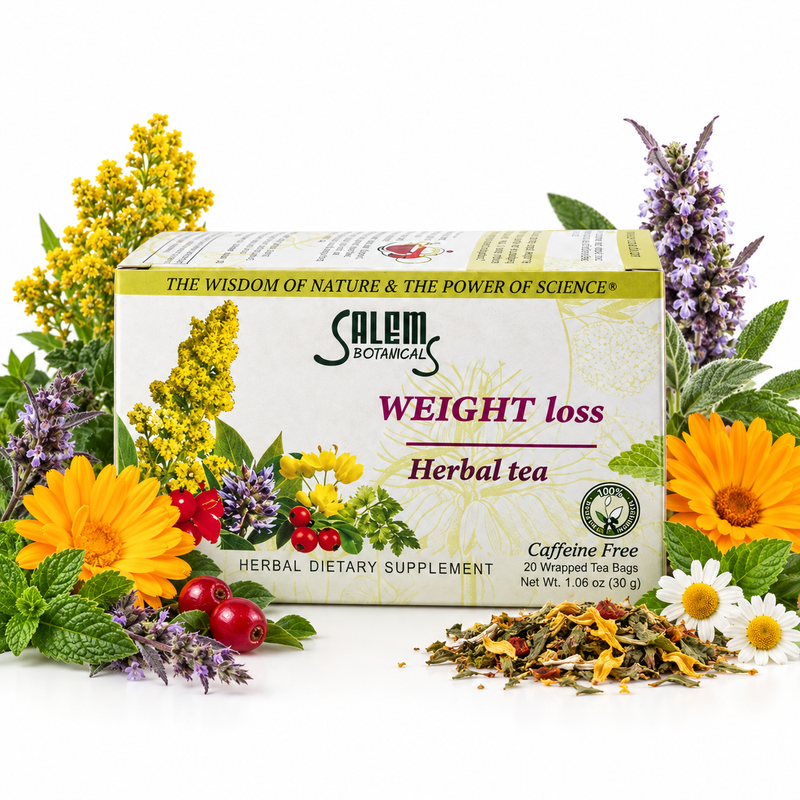 Weight Loss Tea - 20 Tea Bags - Herbal Tea for Metabolism & Digestive Support