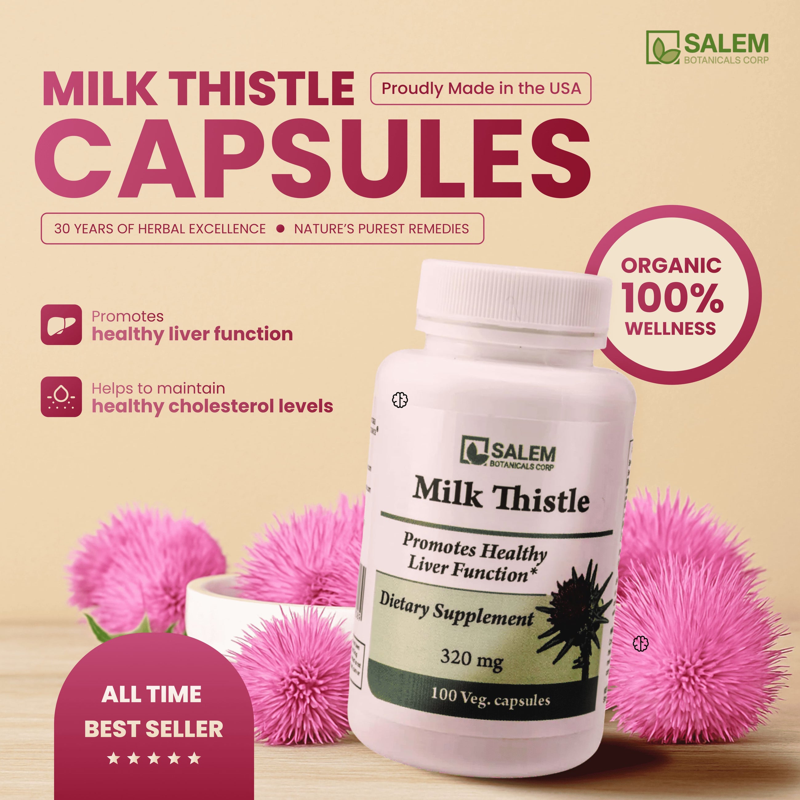 Milk Thistle Capsules