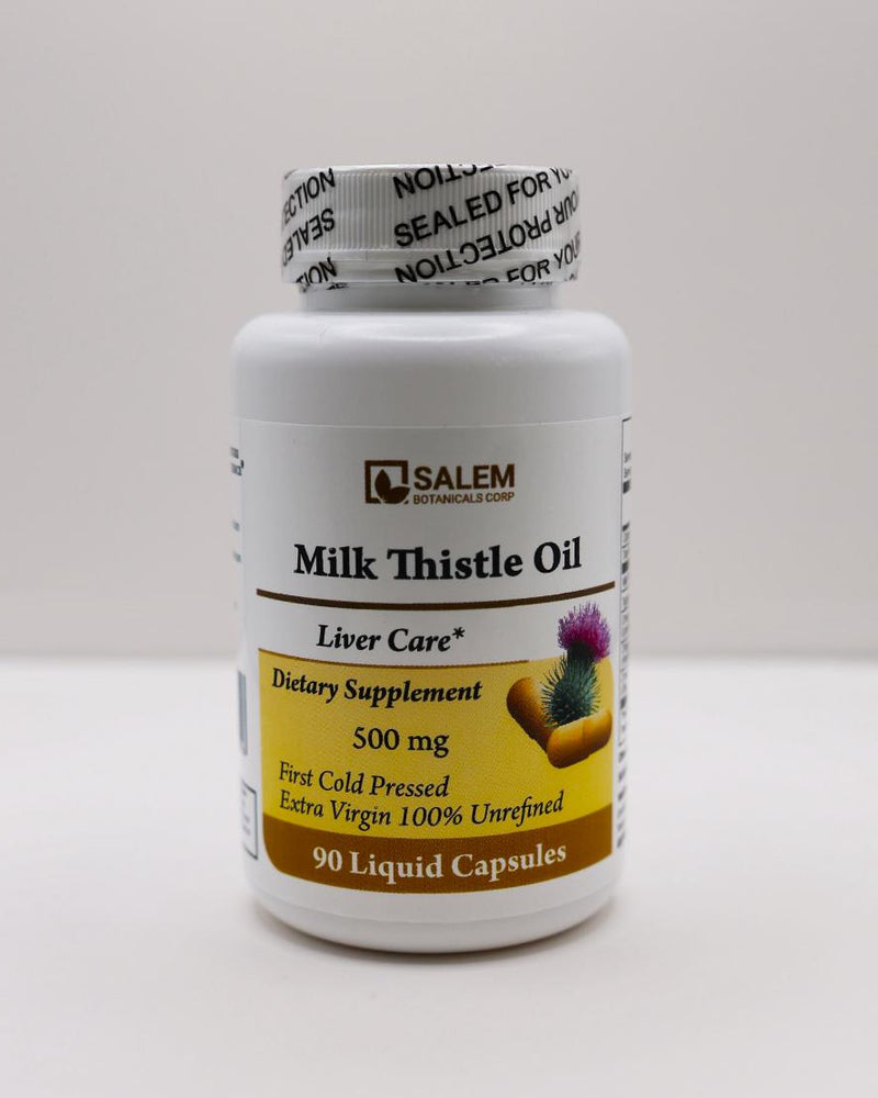 Milk Thistle Oil Liquid Gels - 500 mg