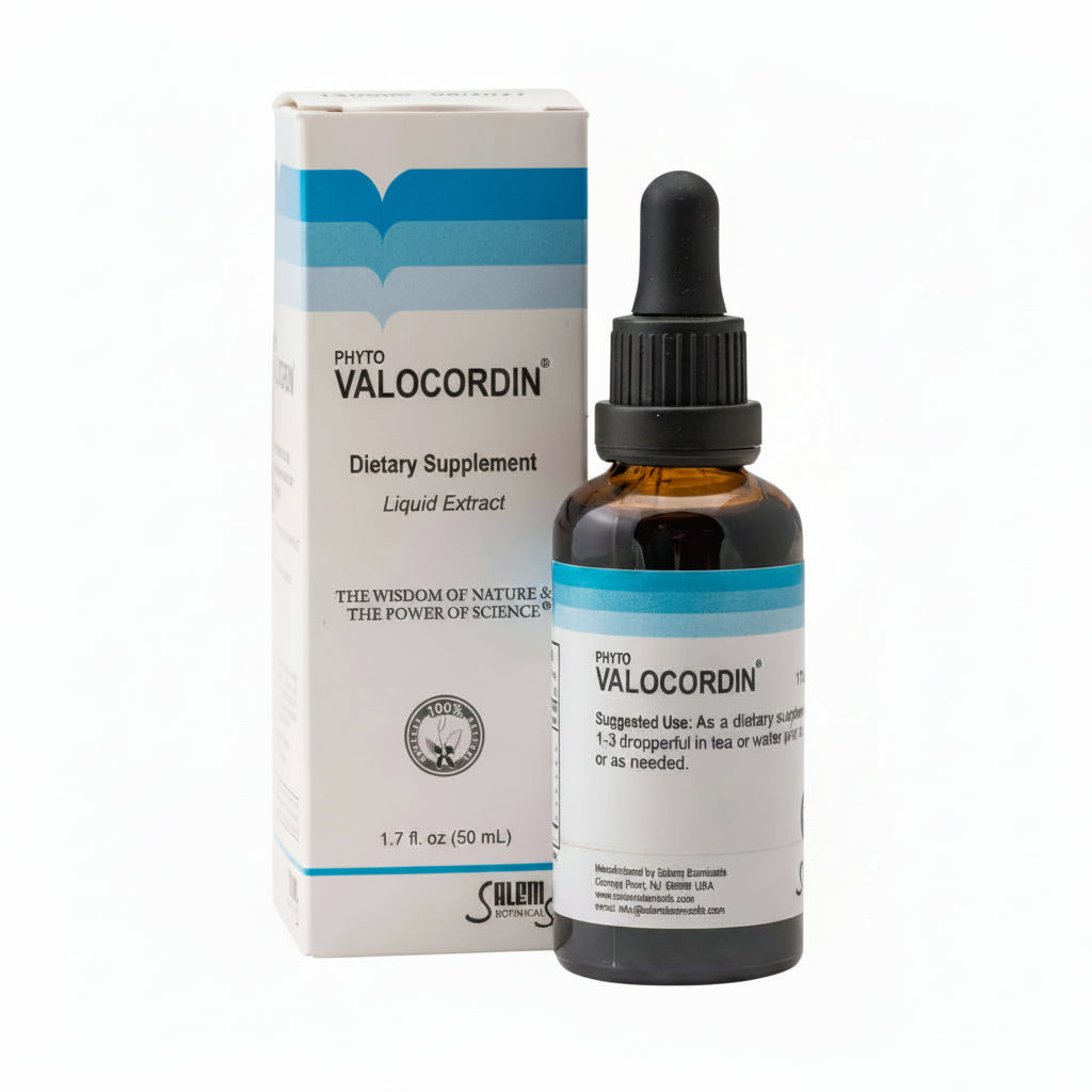 Phytovalocordin - Herbal Drops for Relaxation & Heart Wellness - 1.7 fl. oz.