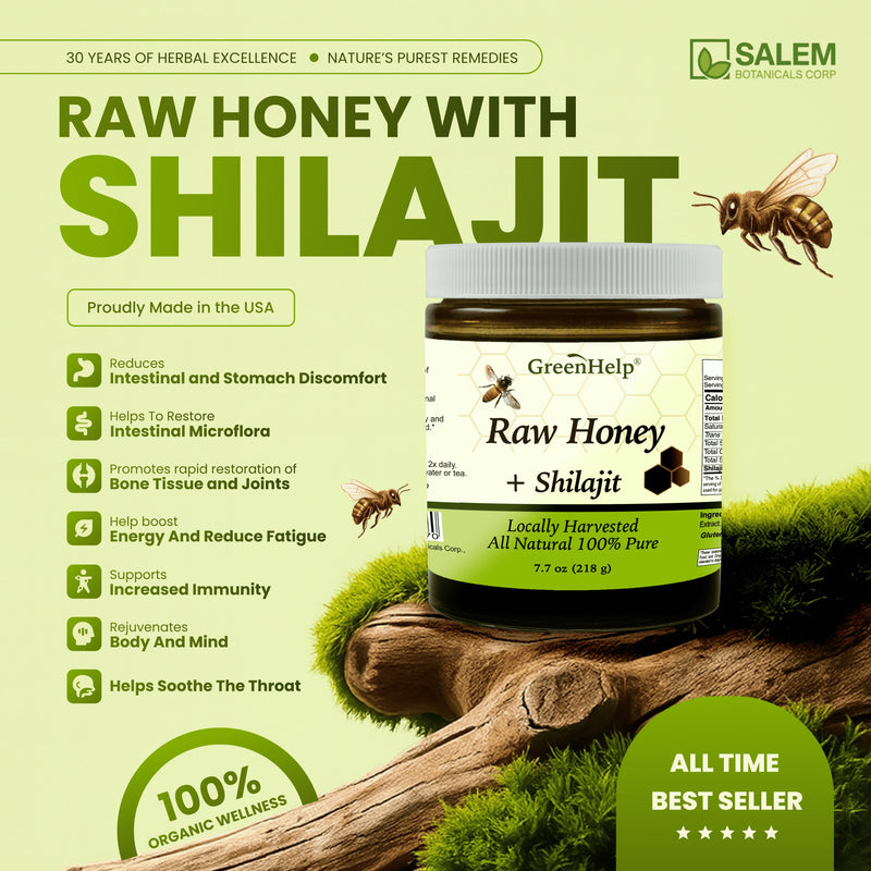 Raw Honey with Shilajit