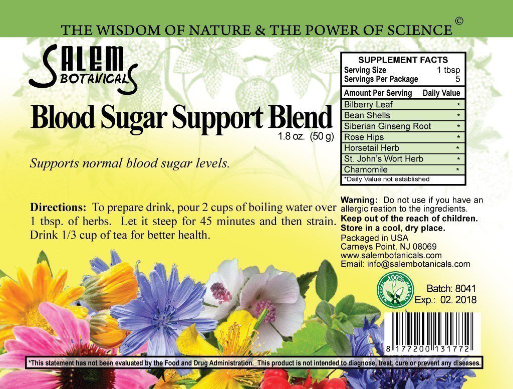 Blood Sugar Support Blend