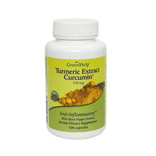 Turmeric Extract with Black Pepper Capsules - 100 Capsules - Supports Healthy Inflammation & Joint Wellness
