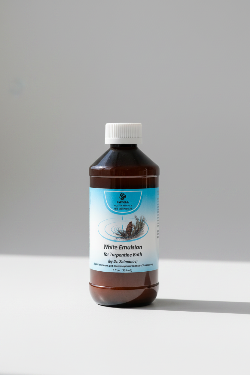 White & Yellow Turpentine Rejuvenating Bath Emulsions