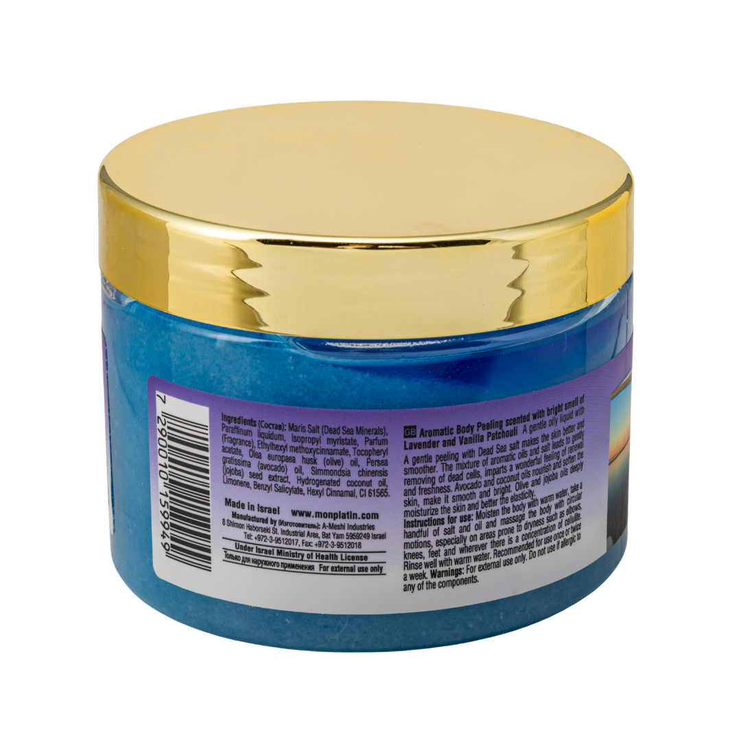 Aromatic Body Peeling Scrub - Lavender, Vanilla & Patchouli