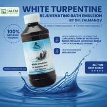 White Turpentine Rejuvenating Bath Emulsion by Dr. Zalmanov