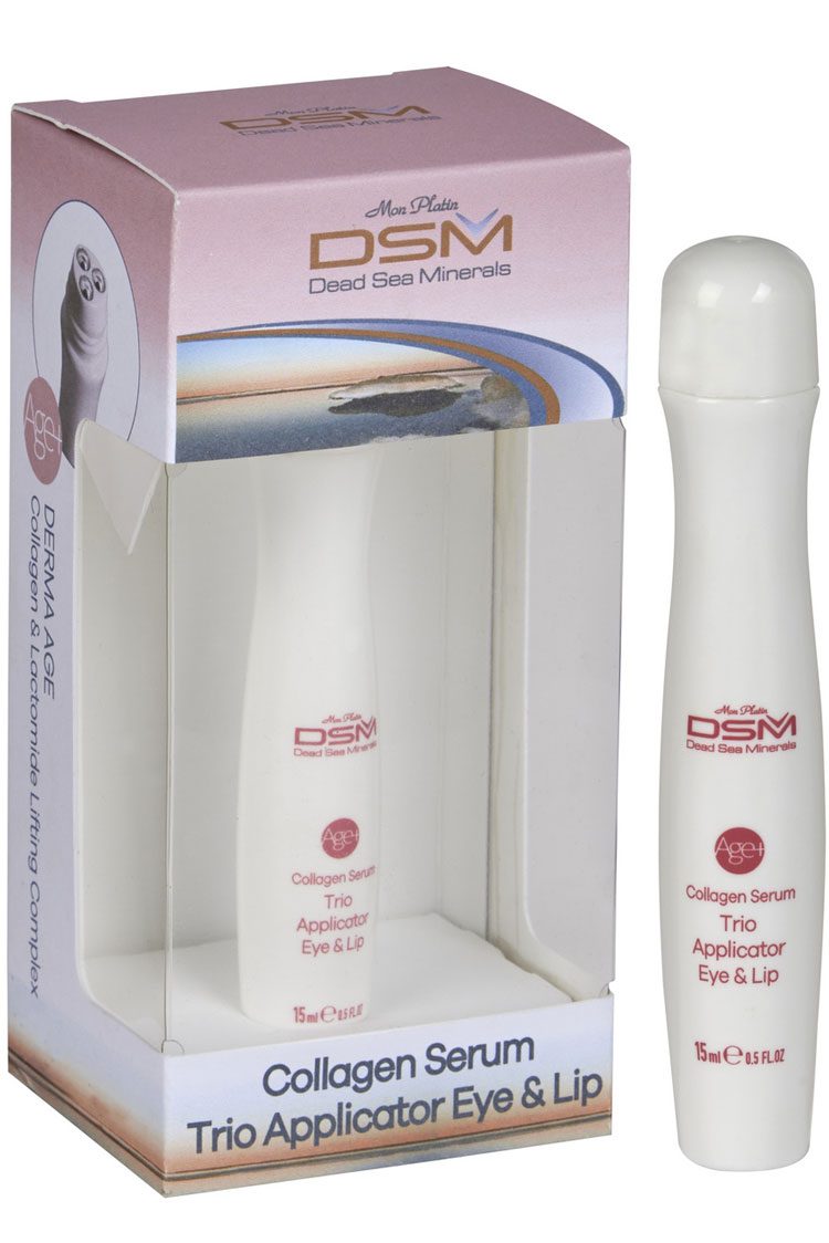 Collagen Eye & Lip Serum with Dead Sea Minerals, Hyaluronic Acid & Vitamin E