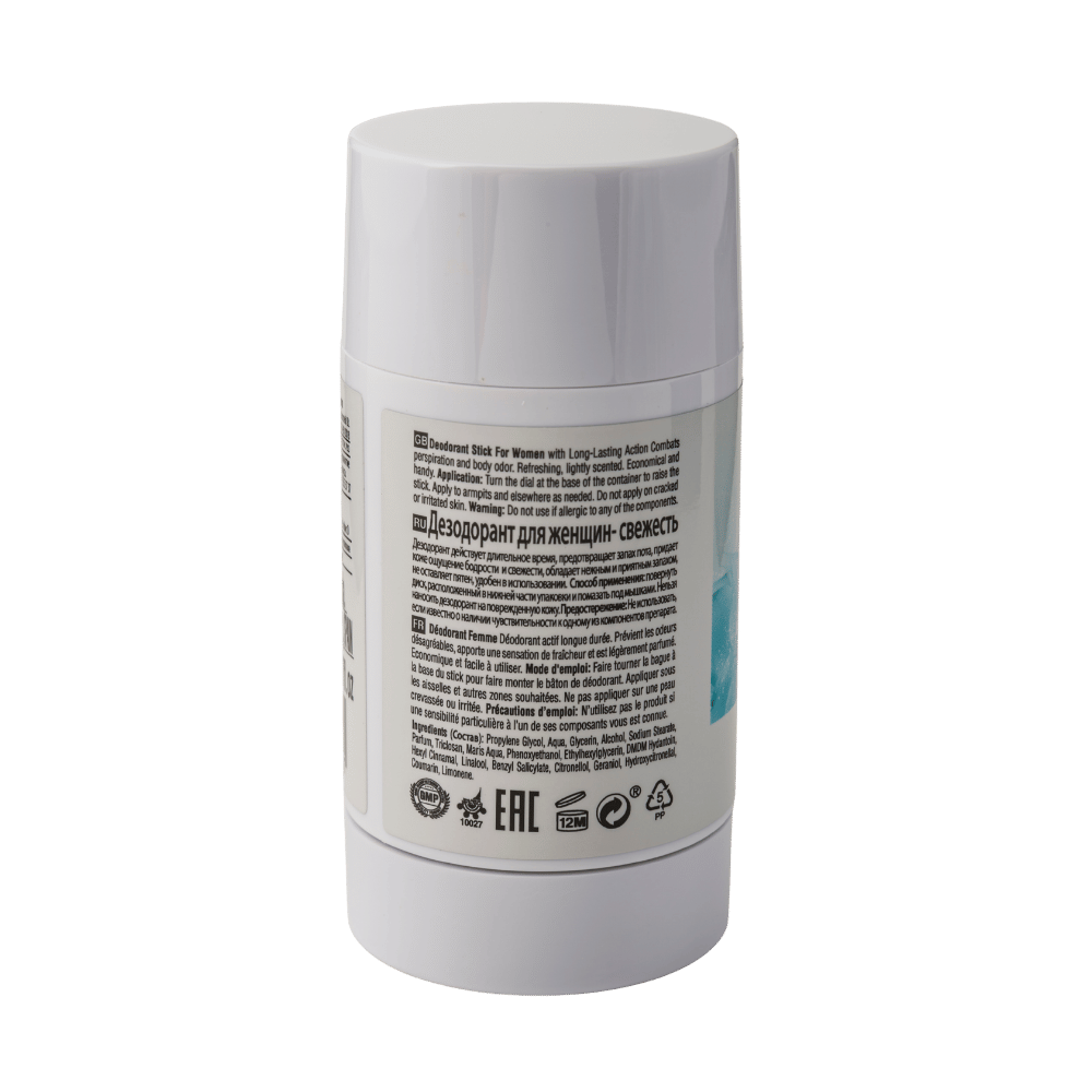 Stick deodorant FRESH for woman, Paraben & Aluminum Free