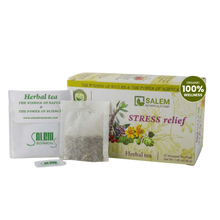 Stress Relief Tea - 20 Tea Bags - Herbal Tea for Calm Mood & Nervous System Balance Support