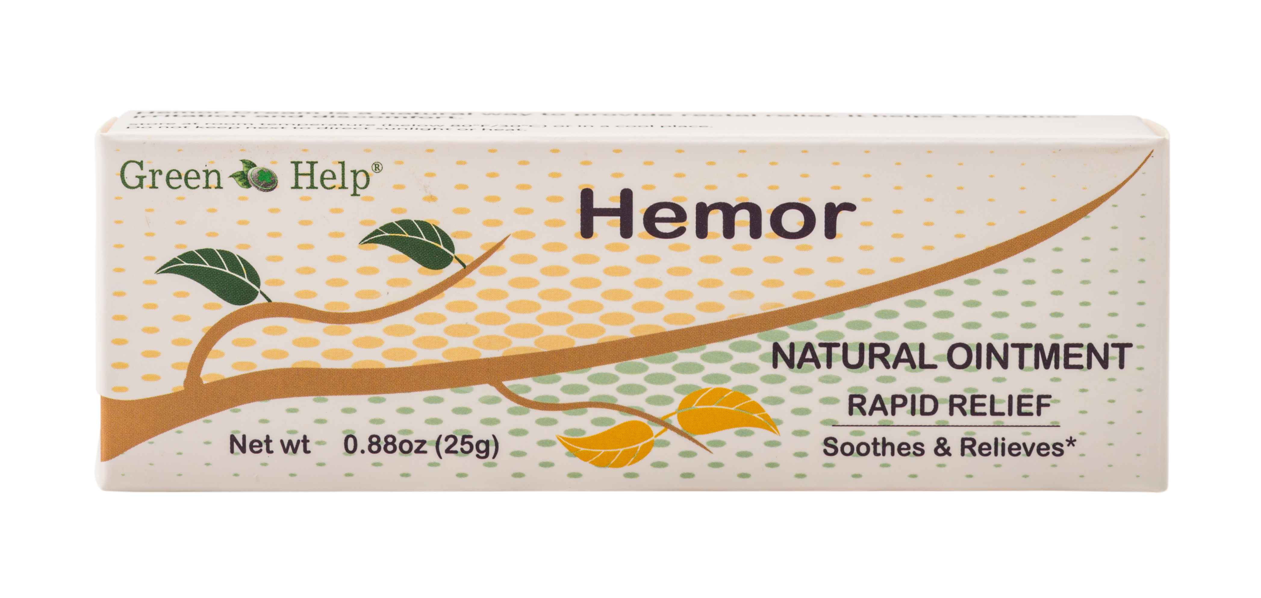 Hemor Cream Tube - 0.88 oz Tube - Soothing Relief for Rectal