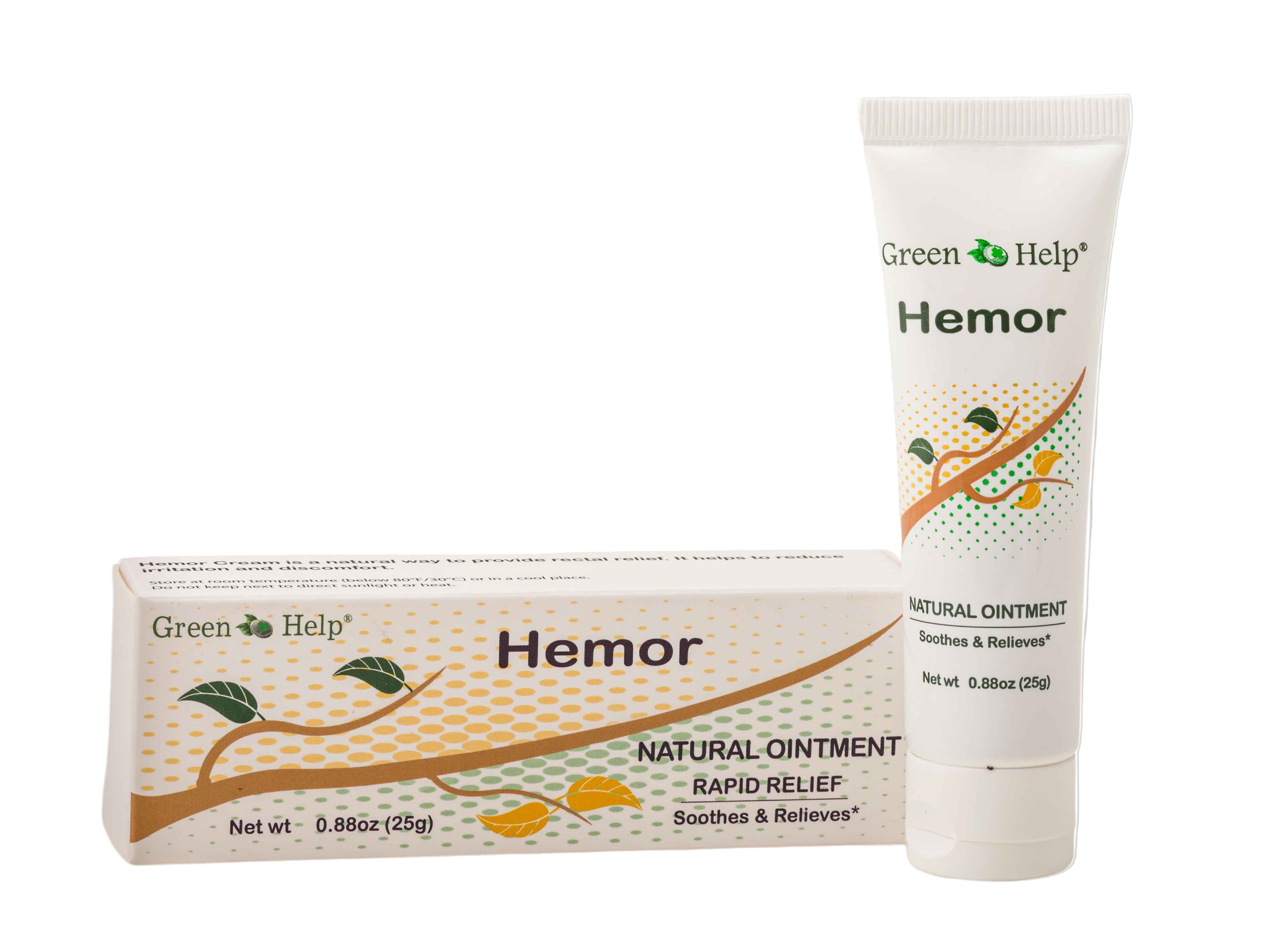 Hemor Cream Tube - 0.88 oz Tube - Soothing Relief for Rectal