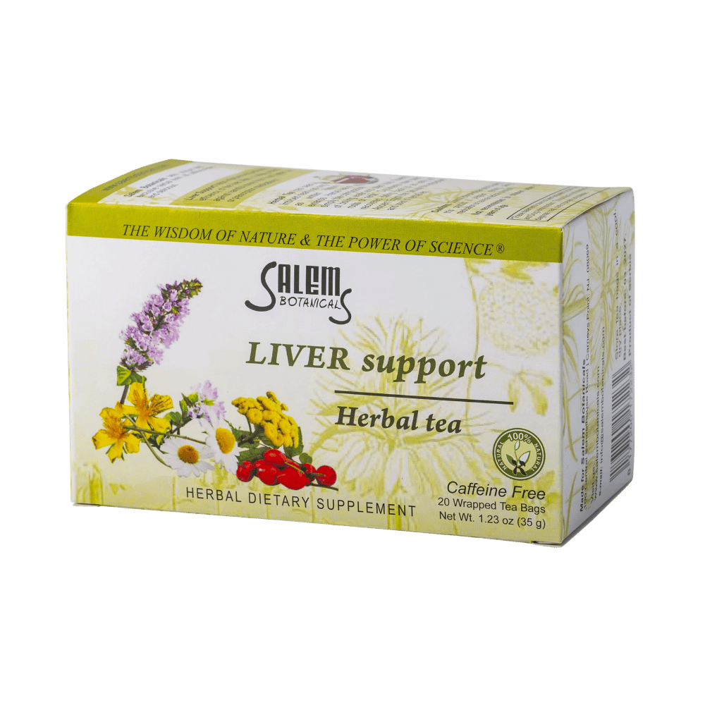 Liver Tea Label Liver Support Tea - 20 Tea Bags - Supports Liver Health & Natural Deto ...
