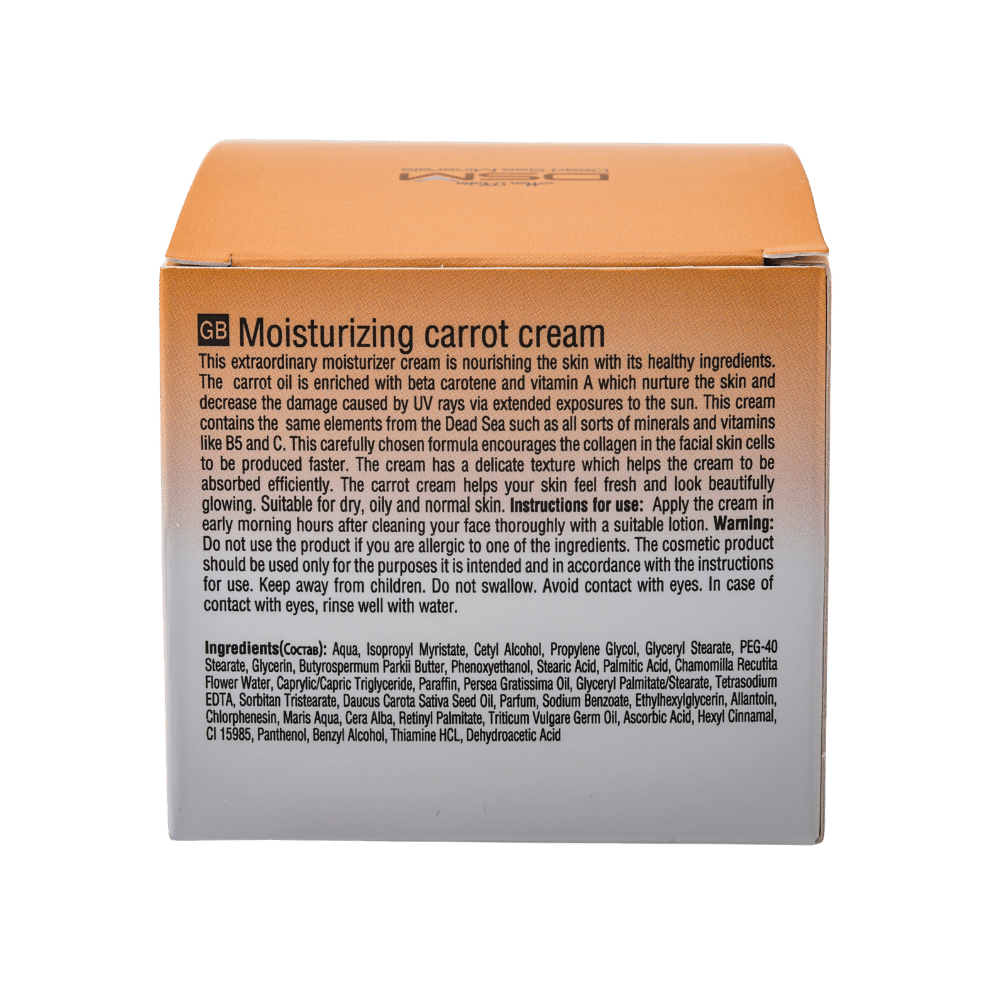 Moisturizing Carrot Cream
